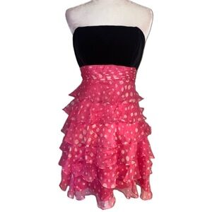 Jovani Cocktail Dress Pink/Black